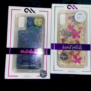 iPhone X phone case waterfall